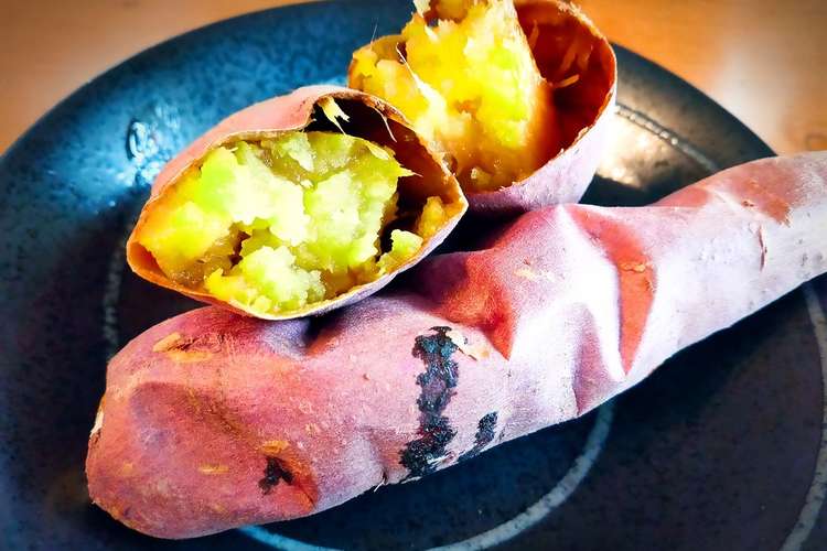 オーブンで作るお店の焼き芋 レシピ 作り方 By Moncheri クックパッド 簡単おいしいみんなのレシピが360万品