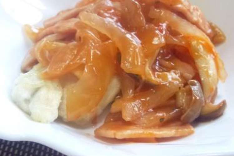 男の料理 さごしのムニエル ナポリタン風 レシピ 作り方 By Chikappe クックパッド 簡単おいしいみんなのレシピが366万品