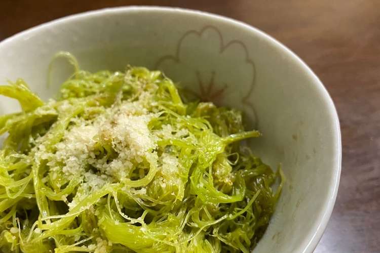 ヤングコーンのひげのチーズ醤油炒め レシピ 作り方 By Afroscript クックパッド