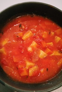 発酵の旨味でコンソメなしのトマトスープ