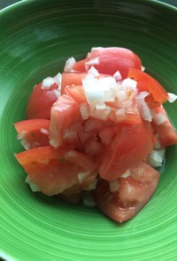カンタン酢でトマトの冷製サラダ