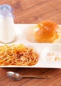 【昭和の学校給食】スパゲッティナポリタン