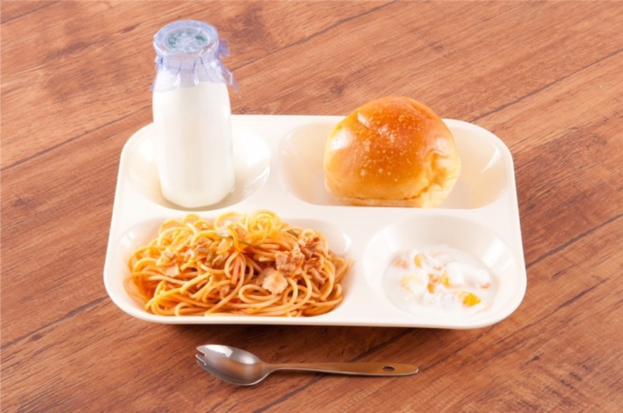 【昭和の学校給食】スパゲッティナポリタンの画像