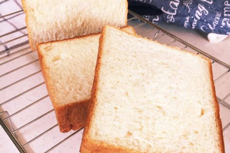 Hbでふわふわしっとり金の食パン風型焼き レシピ 作り方 By Stot クックパッド 簡単おいしいみんなのレシピが352万品