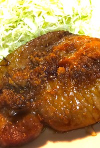 超簡単　柔らか豚肉の生姜焼き！