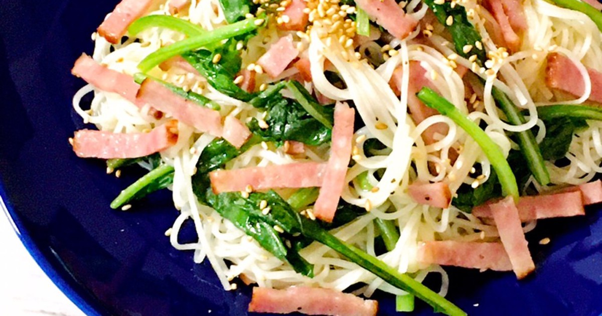 ベーコンとルッコラの素麺チャンプルー レシピ 作り方 By ぷよりんご クックパッド 簡単おいしいみんなのレシピが357万品