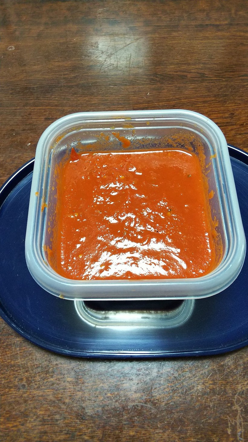 トマトソース(冷凍トマトを使って。)の画像