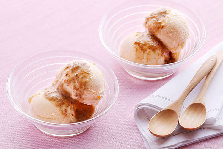 深煎りごまアイス レシピ 作り方 By キユーピー野菜レシピ クックパッド 簡単おいしいみんなのレシピが357万品