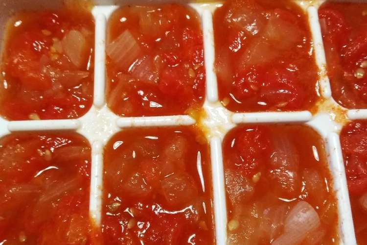 離乳食中期 鍋1つで玉ねぎ入トマトソース レシピ 作り方 By Mamapippi クックパッド 簡単おいしいみんなのレシピが357万品
