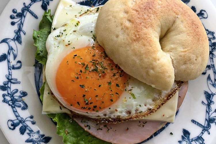 おうちで簡単オシャレにベーグルサンド レシピ 作り方 By ひびきたべる クックパッド 簡単おいしいみんなのレシピが367万品