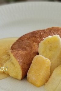 綺麗なれちゃう『米粉のバナナパンケーキ』
