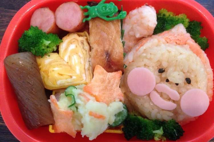 キャラ弁 カクレモモジリ レシピ 作り方 By ベコ クックパッド 簡単おいしいみんなのレシピが377万品