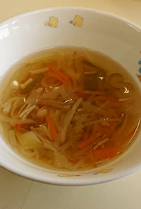 【保育所給食】野菜スープ