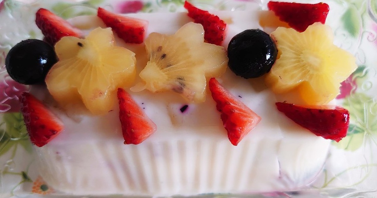 犬用寒天ケーキ ワンコ レシピ 作り方 By れいちぇるのご飯 クックパッド 簡単おいしいみんなのレシピが349万品