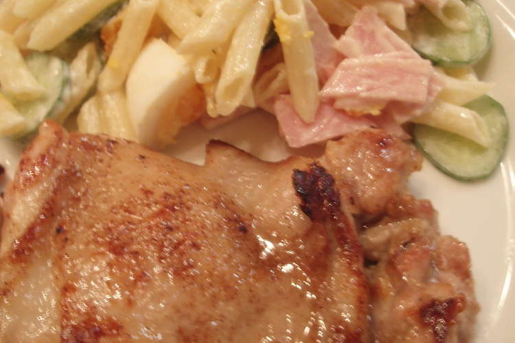 チキンステーキの焼き方 レシピ 作り方 By セルくん クックパッド 簡単おいしいみんなのレシピが360万品