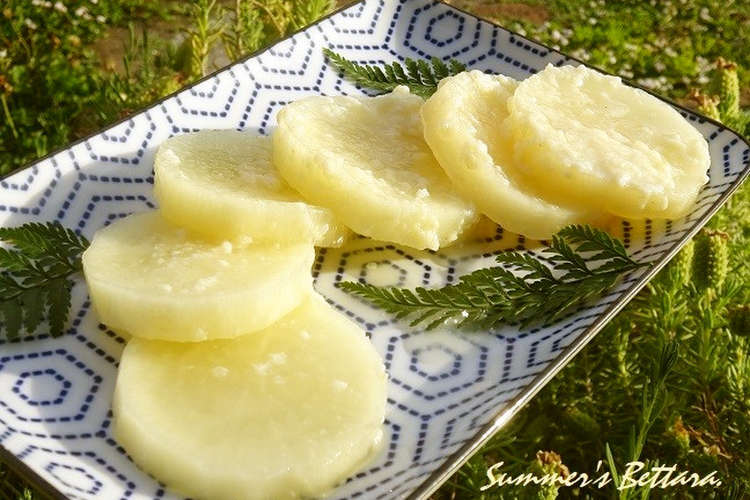 夏大根のべったら漬け レシピ 作り方 By 田舎の花曜日 クックパッド 簡単おいしいみんなのレシピが350万品