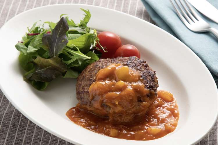 マンゴーデミハンバーグ レシピ 作り方 By 素敵なプチコース クックパッド 簡単おいしいみんなのレシピが376万品