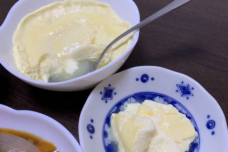 簡単 時短の手作り卵豆腐 レシピ 作り方 By ノッポのエリさん クックパッド 簡単おいしいみんなのレシピが363万品