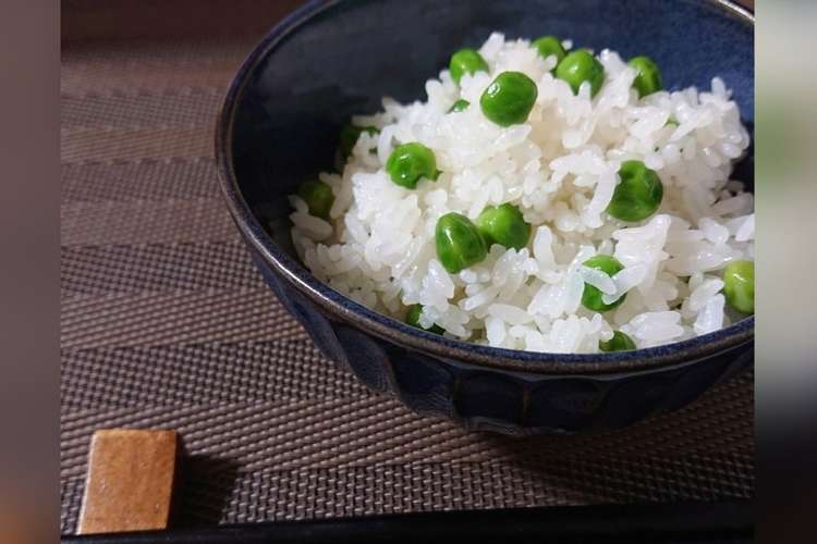 グリンピースご飯 レシピ 作り方 By ｏｂｕ クックパッド 簡単おいしいみんなのレシピが356万品