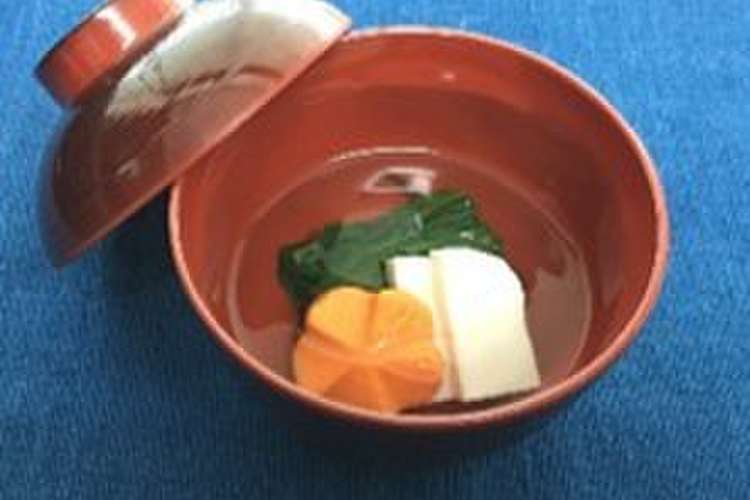 介護食 かまぼこのお吸い物 レシピ 作り方 By 株式会社ふくなお クックパッド