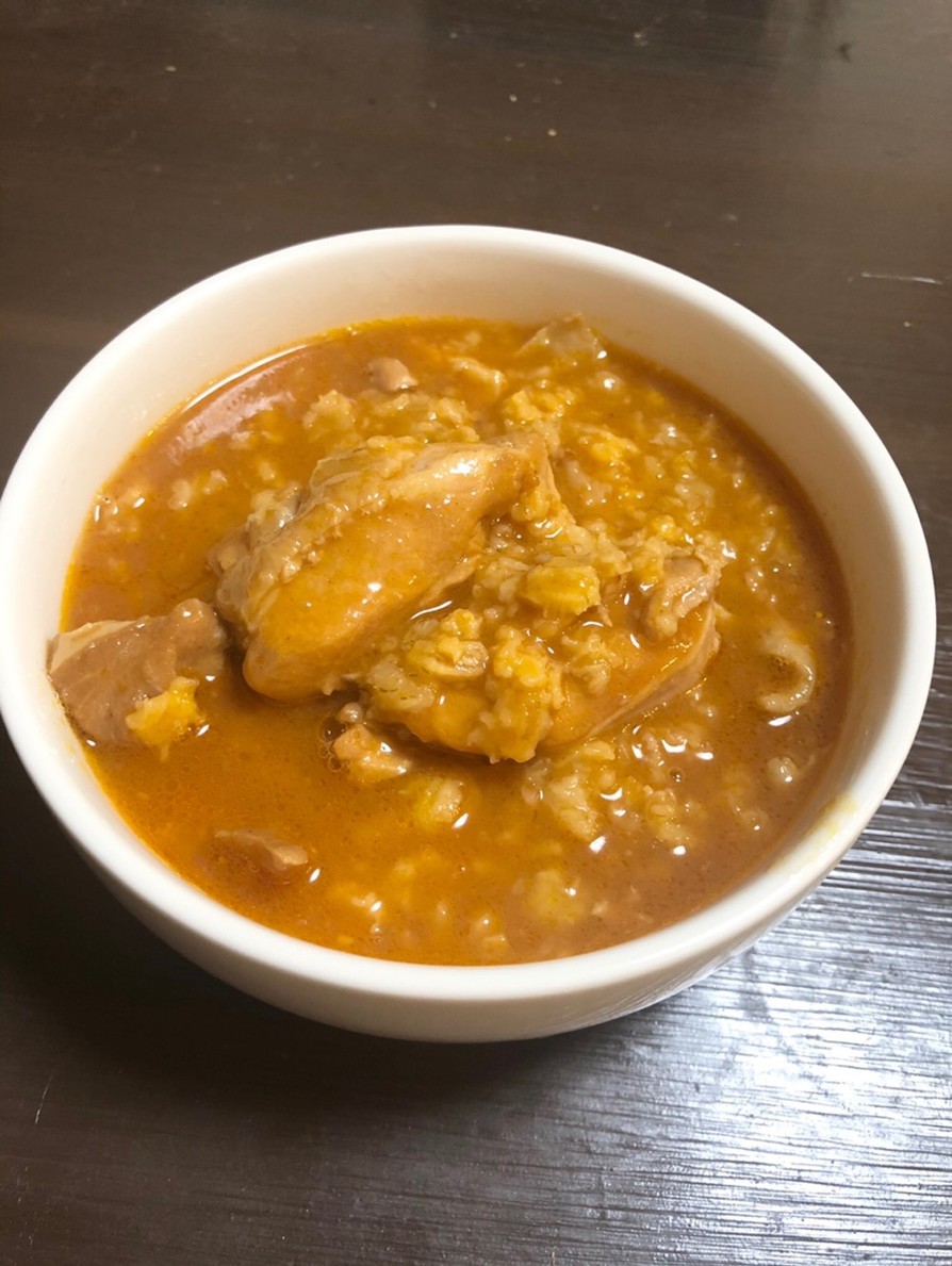 ずぼらの簡単　炊飯器で鶏肉のトマト煮　の画像