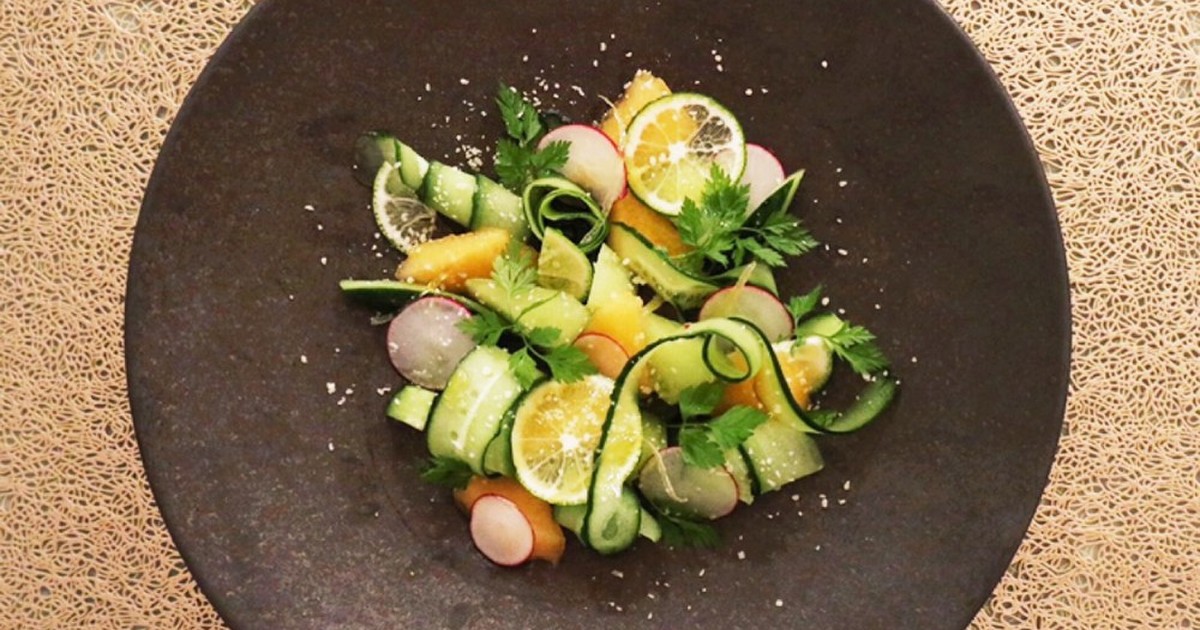 フランス料理 胡瓜とメロンのサラダ仕立て レシピ 作り方 By モンプチシェフ クックパッド 簡単おいしいみんなのレシピが354万品