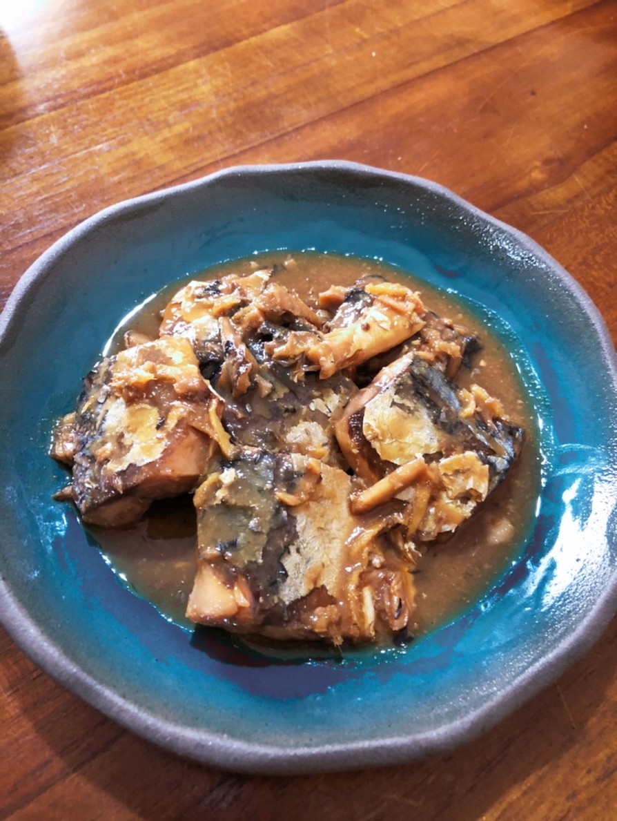 鯖の水煮缶で時短簡単美味な鯖の酢味噌煮の画像