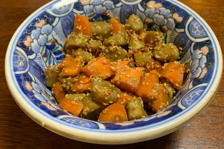 簡単 乱切りきんぴらごぼう レシピ 作り方 By お料理猫ちゃん クックパッド