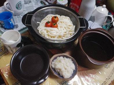 めんつゆ(簡単)うどん・そうめんの写真