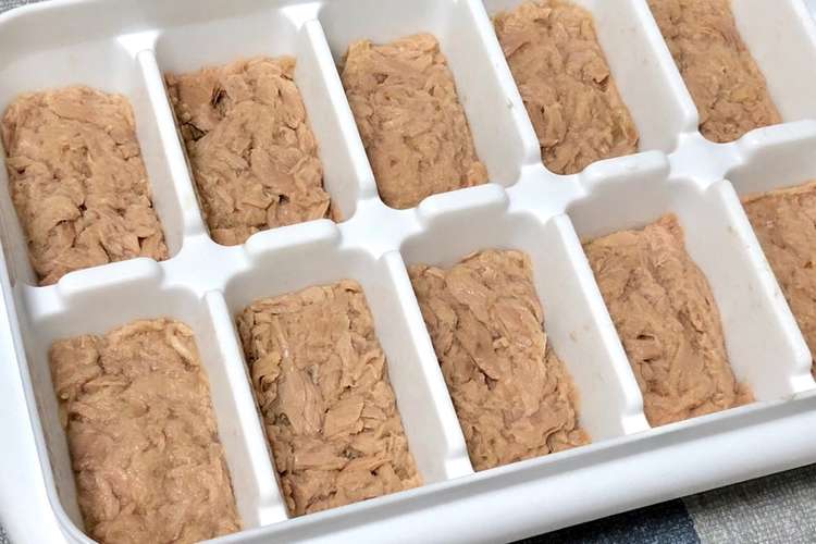 離乳食常備 ツナの冷凍ストック レシピ 作り方 By れいくんママレシピ クックパッド 簡単おいしいみんなのレシピが360万品