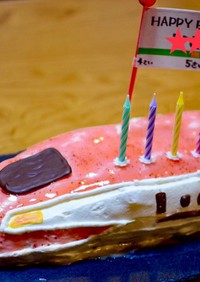 バースデーケーキ 5歳 覚書
