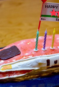 バースデーケーキ 5歳 覚書