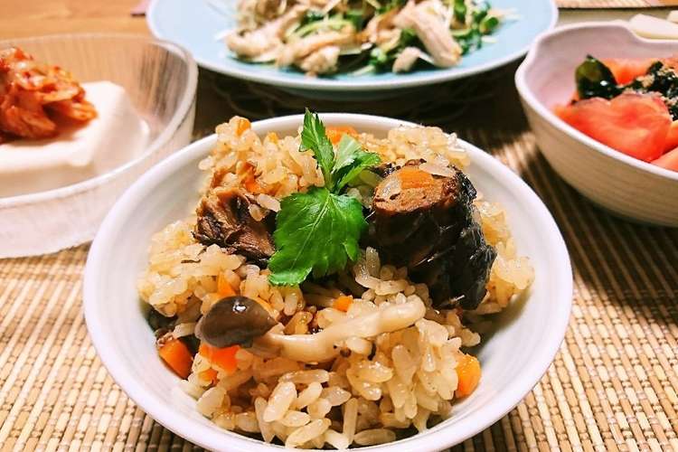 サバ味噌煮缶で炊き込みご飯 レシピ 作り方 By ガンバレさな クックパッド 簡単おいしいみんなのレシピが356万品
