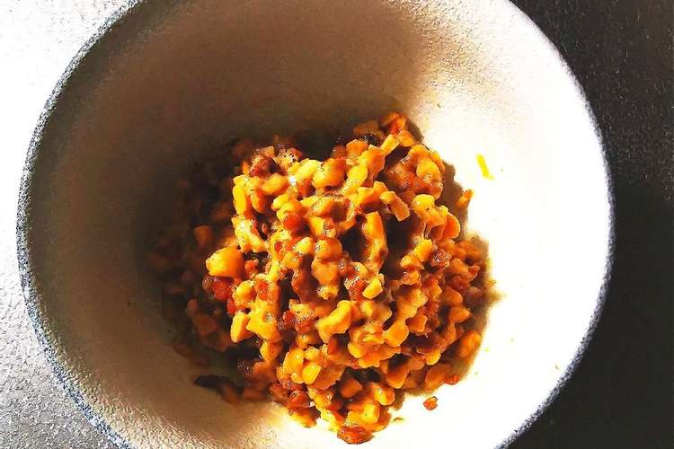 1分で出来る 酒に合う納豆の簡単おつまみ レシピ 作り方 By Potibart クックパッド 簡単おいしいみんなのレシピが355万品
