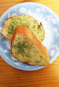簡単♪フランスパンでガーリックトースト♪