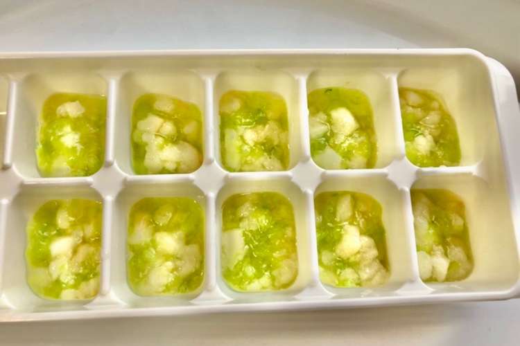 離乳食中期お麩ときゅうりのとろとろ煮 レシピ 作り方 By ぽてこ クックパッド