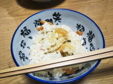メンマと大葉と新生姜の混ぜご飯。の写真