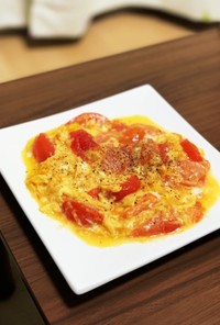 ☆簡単☆ふわふわ卵とトマトの炒め物