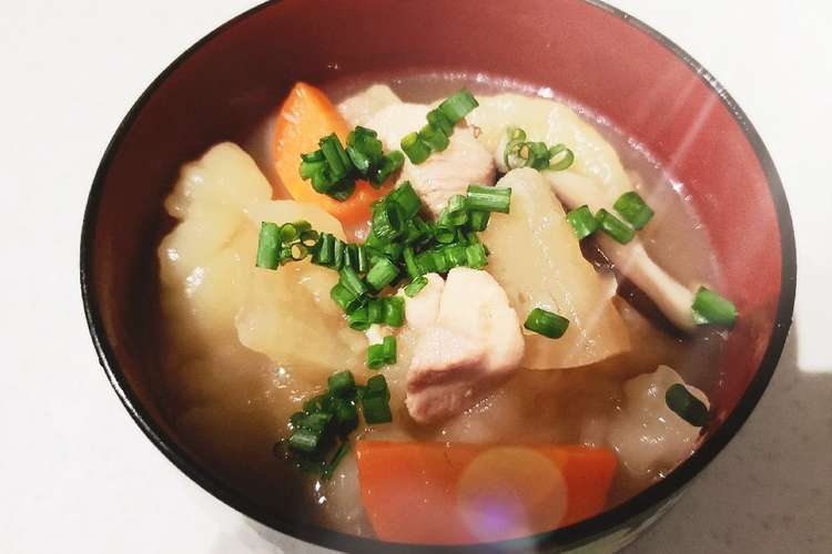 もちもち食感のすいとん レシピ 作り方 By Momotas クックパッド 簡単おいしいみんなのレシピが350万品