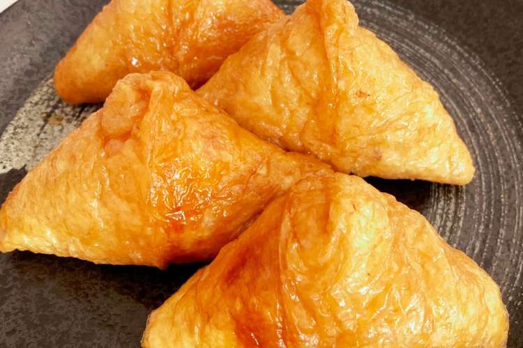 油揚げから作る 簡単 三角いなり寿司 レシピ 作り方 By Imaya クックパッド 簡単おいしいみんなのレシピが371万品