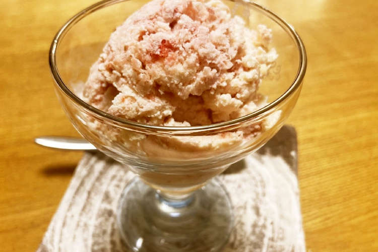 低カロリー 罪悪感なし 簡単いちごアイス レシピ 作り方 By Cocoふれ クックパッド 簡単おいしいみんなのレシピが360万品