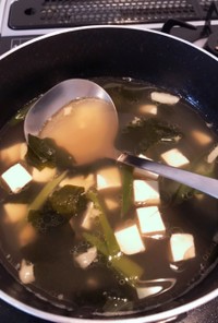 簡単牛脂スープ！