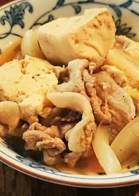 豚肉と豆腐の煮物