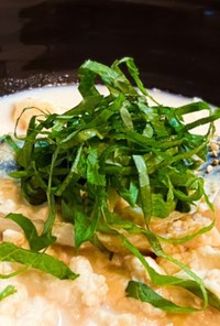 大葉たっぷり☆さわらの西京漬の豆腐味噌煮