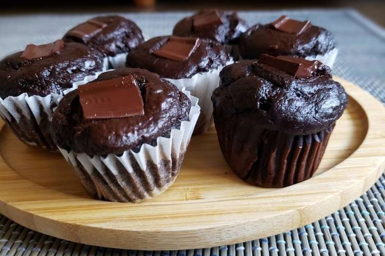 豆腐でしっとり チョコマフィン レシピ 作り方 By モーティシアがいる クックパッド 簡単おいしいみんなのレシピが350万品