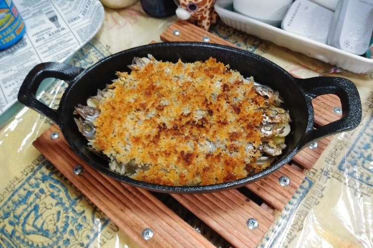 じゃがいもししゃもチーズパン粉焼き レシピ 作り方 By ｱﾗﾚ ﾃﾝ クックパッド 簡単おいしいみんなのレシピが360万品