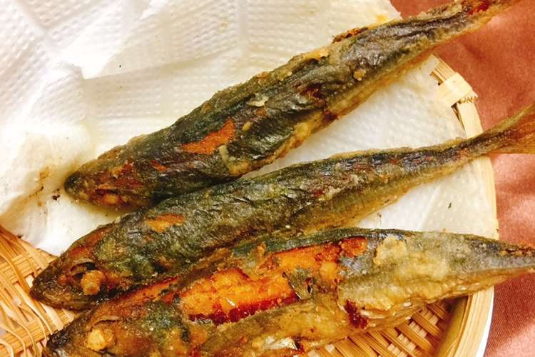 小あじの唐揚げ レシピ 作り方 By ほまんく クックパッド