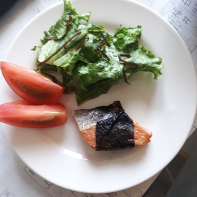 お弁当にも☆のりまき焼き鮭の写真