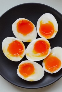基本的な半熟ゆで卵の作り方