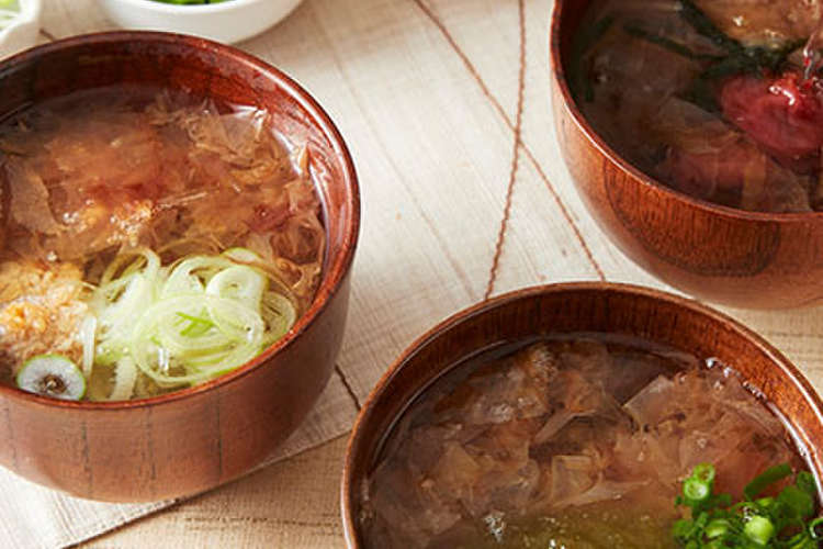 花かつおにお好み３種のかちゅー湯 レシピ 作り方 By おいしいコープ クックパッド 簡単おいしいみんなのレシピが353万品